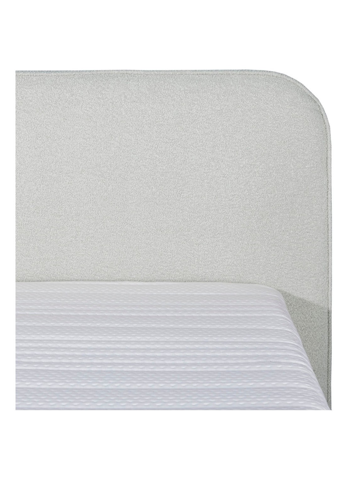 Bloemendaal Treviso eenpersoons boxspring combinatie inclusief matras en topper - voorkant 5 wit