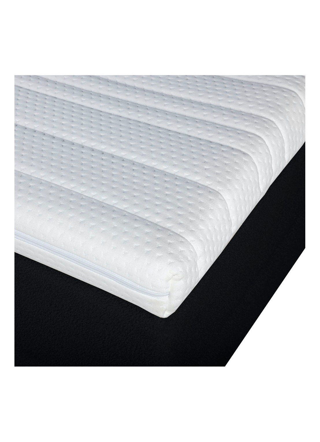 Bloemendaal Treviso eenpersoons boxspring combinatie inclusief matras en topper - detail 2 zwart