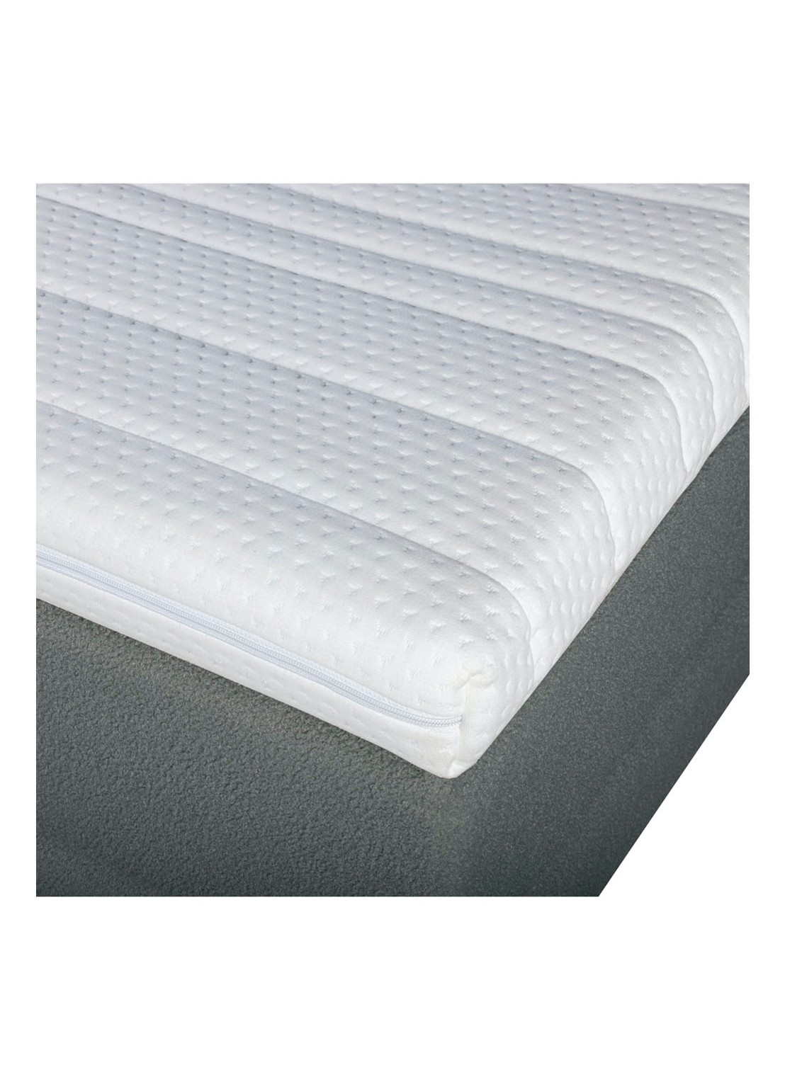 Bloemendaal Treviso eenpersoons boxspring combinatie inclusief matras en topper - detail 2 antraciet