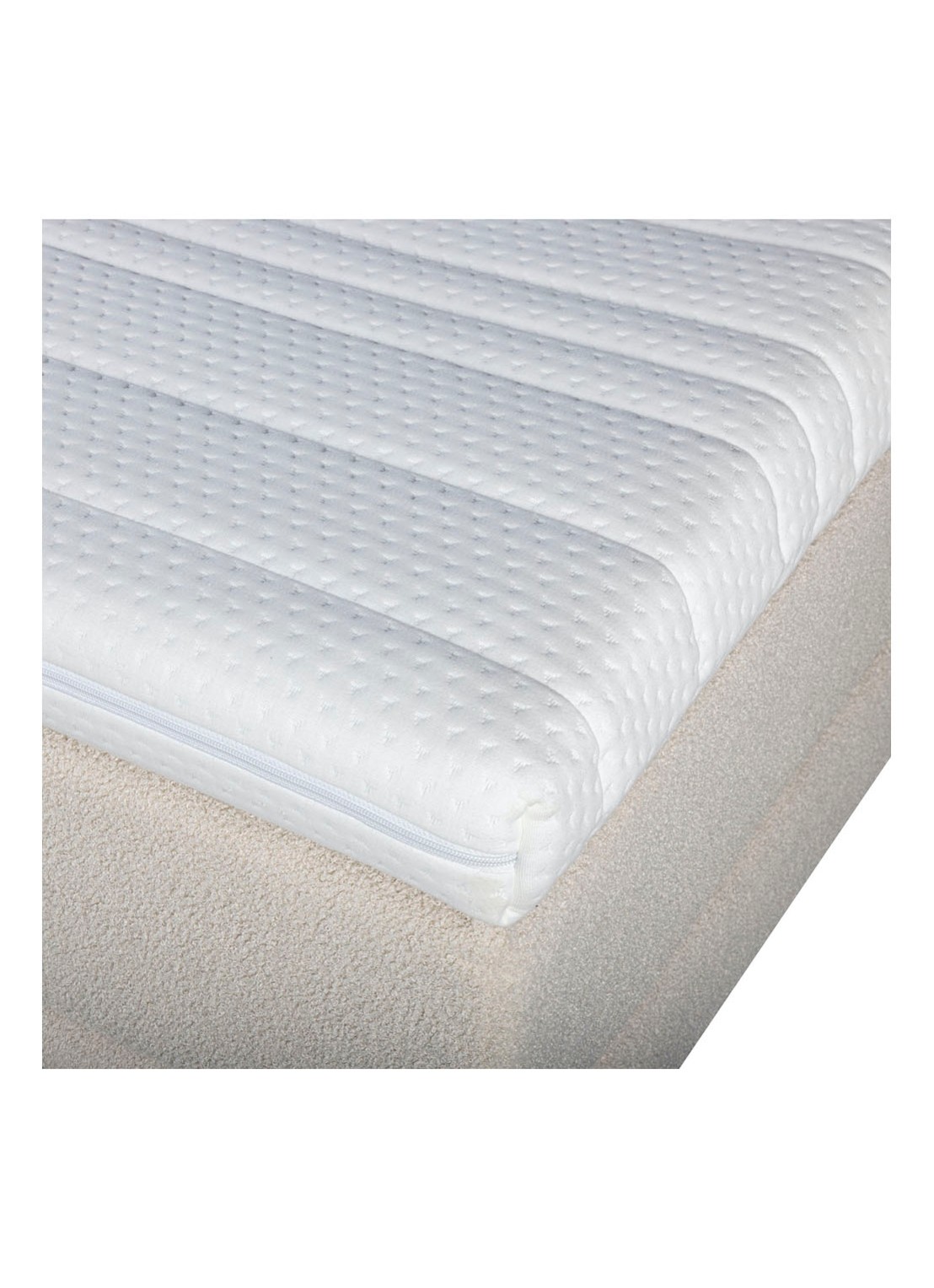 Bloemendaal Treviso eenpersoons boxspring combinatie inclusief matras en topper - detail 4 beige