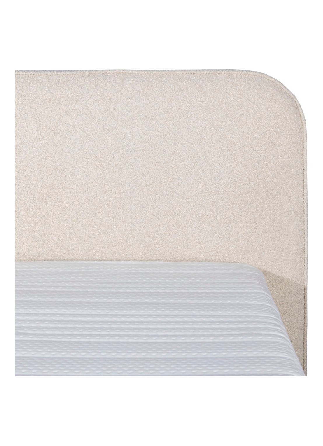 Bloemendaal Treviso eenpersoons boxspring combinatie inclusief matras en topper - voorkant 2 beige