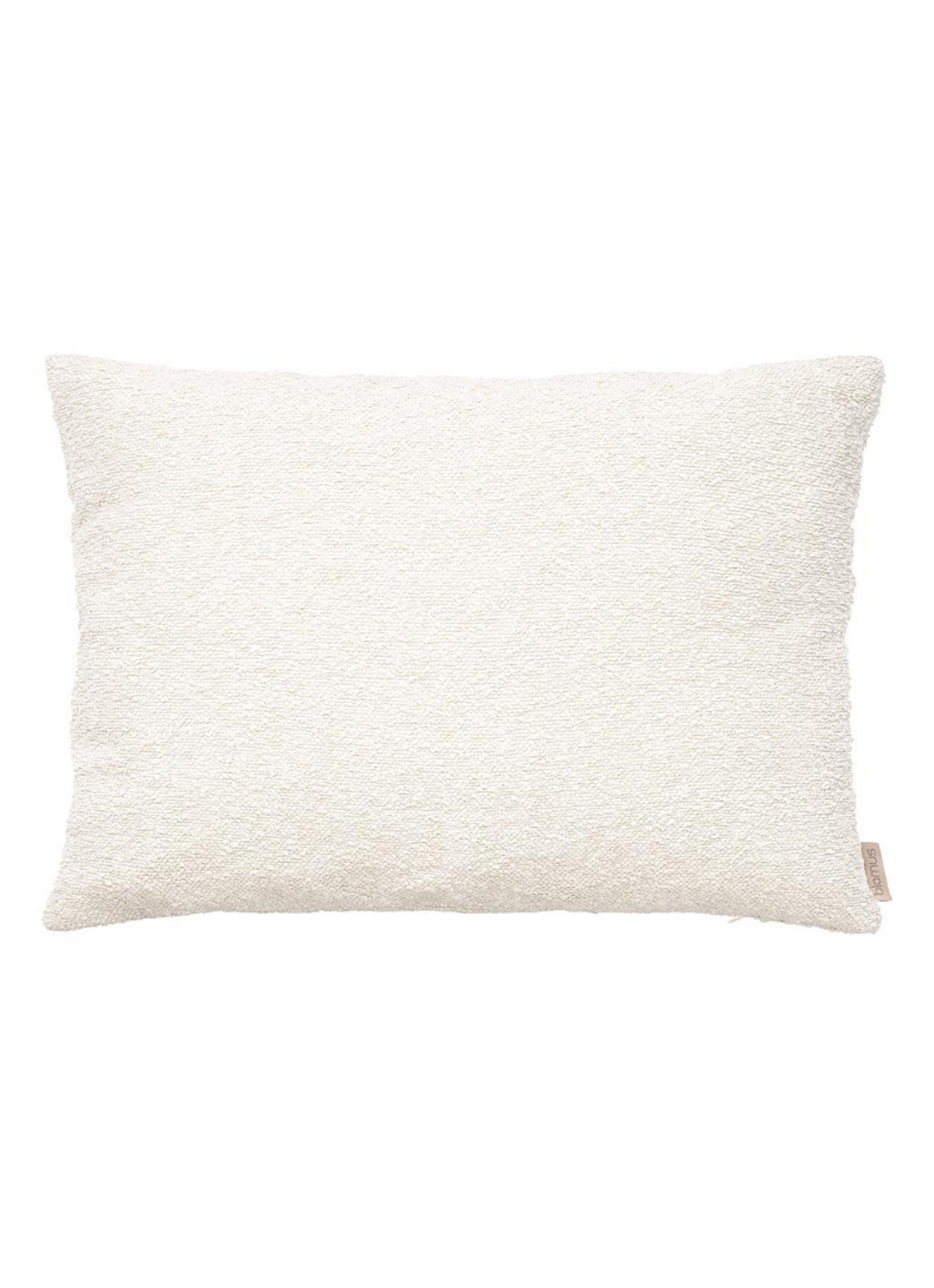 Blomus Boucle kussenhoes 40 x 60 cm  - voorkant wit
