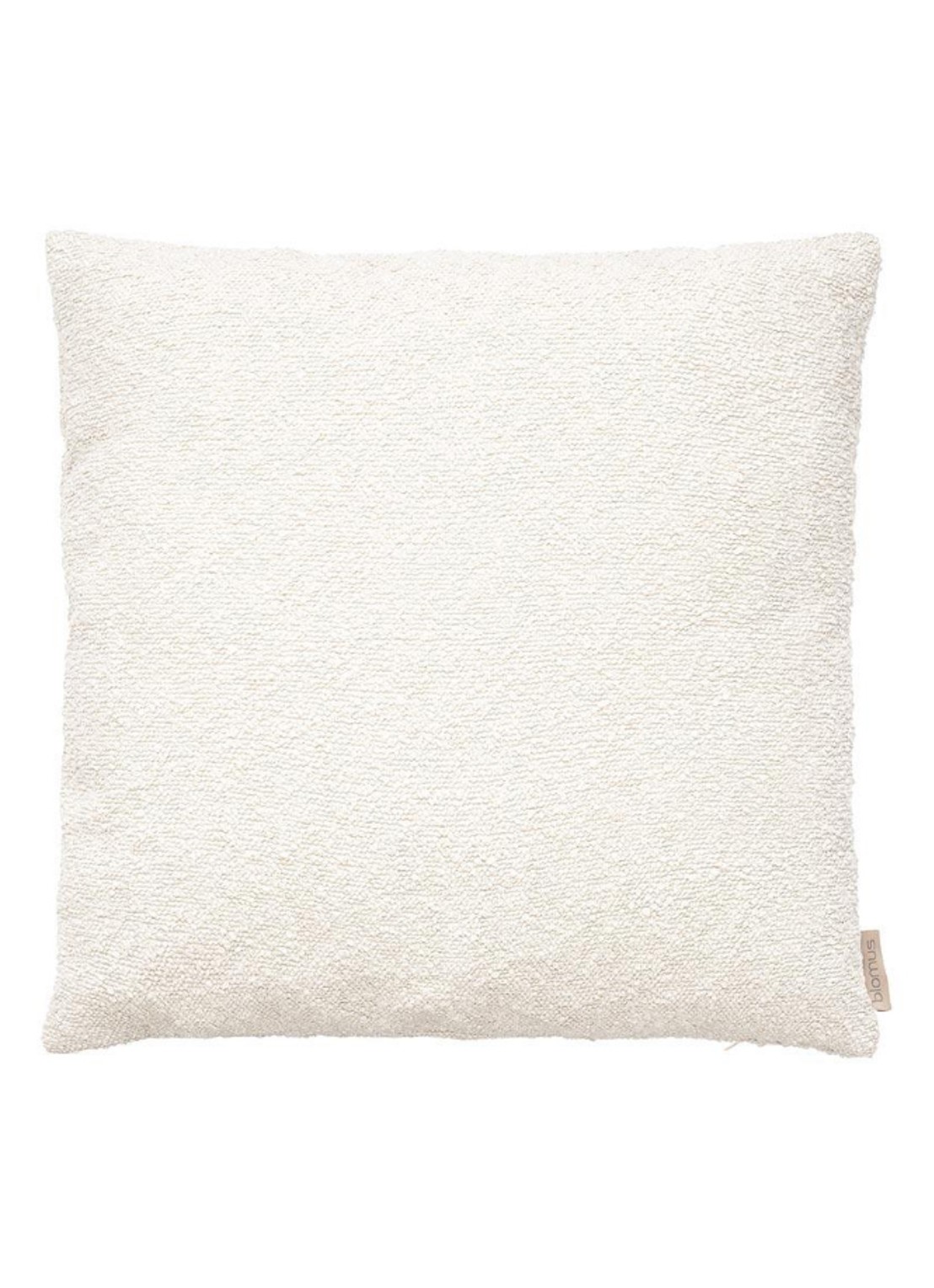 Blomus Boucle kussenhoes 50 x 50 cm - voorkant gebroken wit