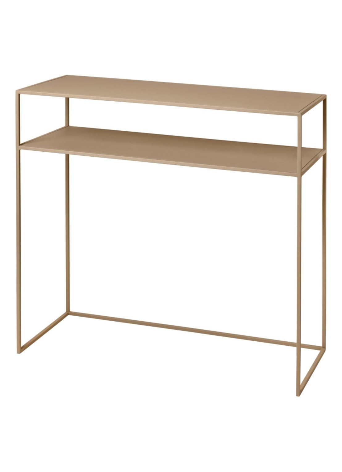 Blomus Fera sidetable console tafel  - voorkant beige