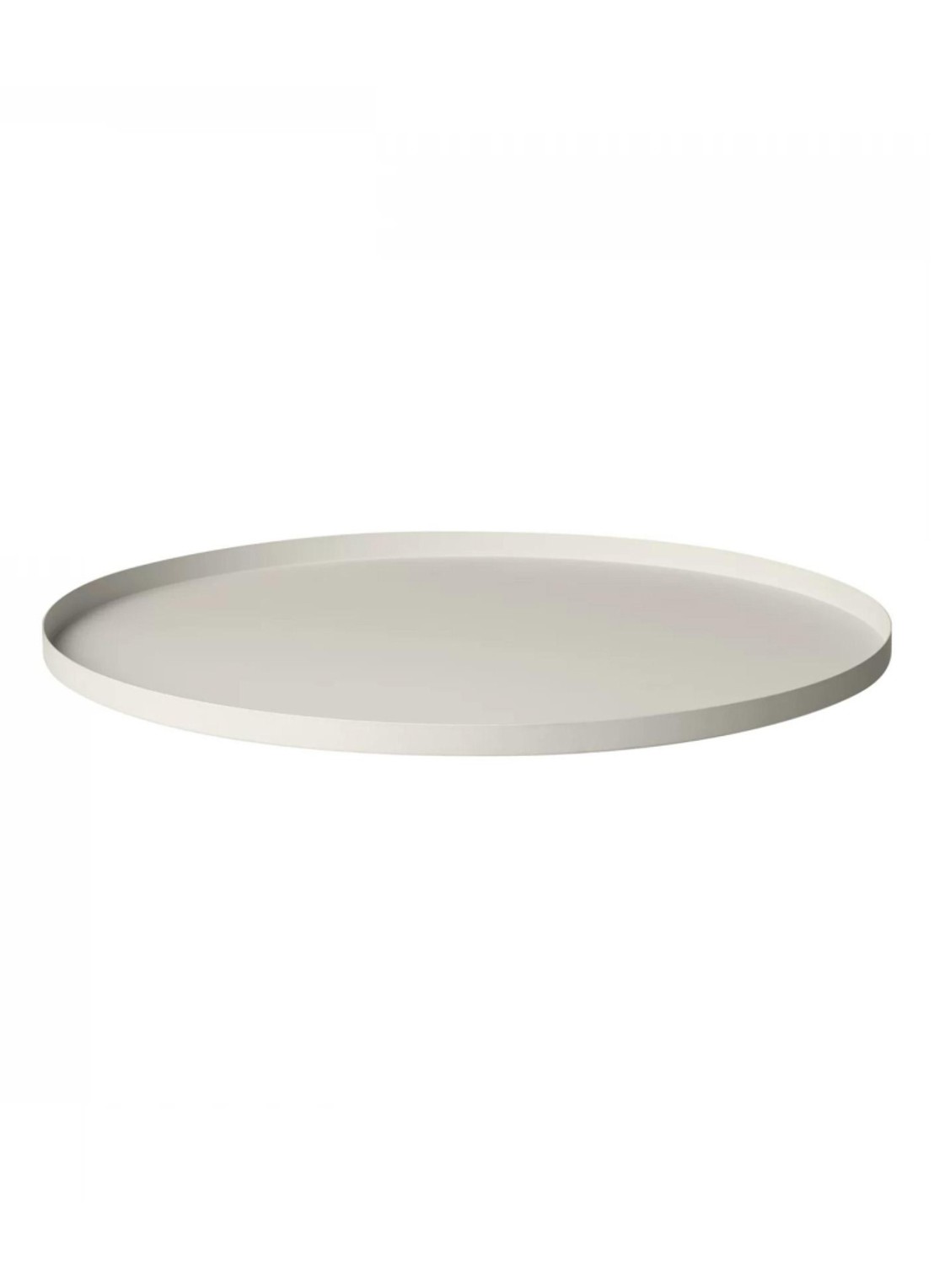 Blomus Peasy dienblad 38 cm - voorkant lichtgrijs