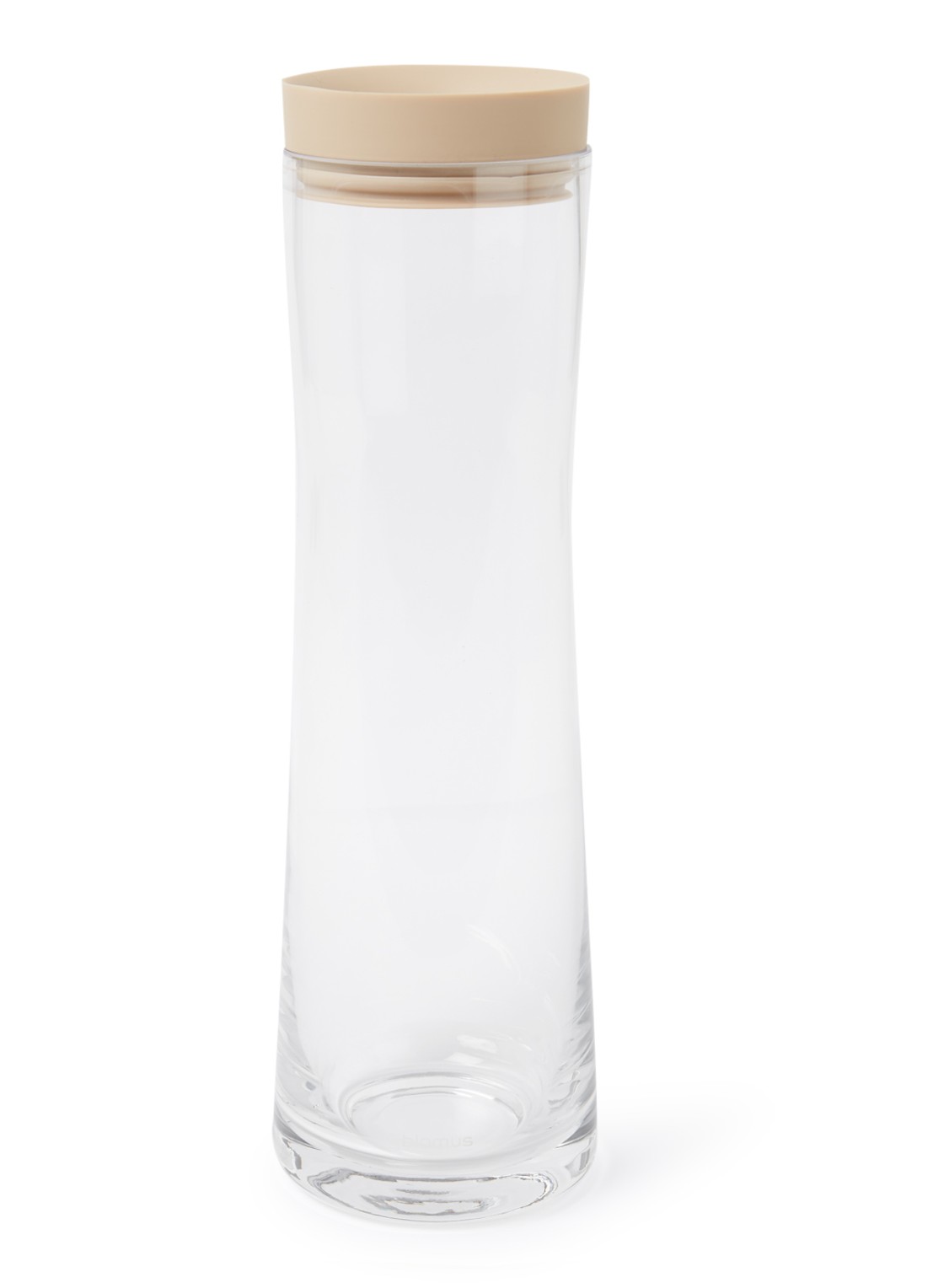 Blomus Splash waterkaraf 1 liter - voorkant 2 beige