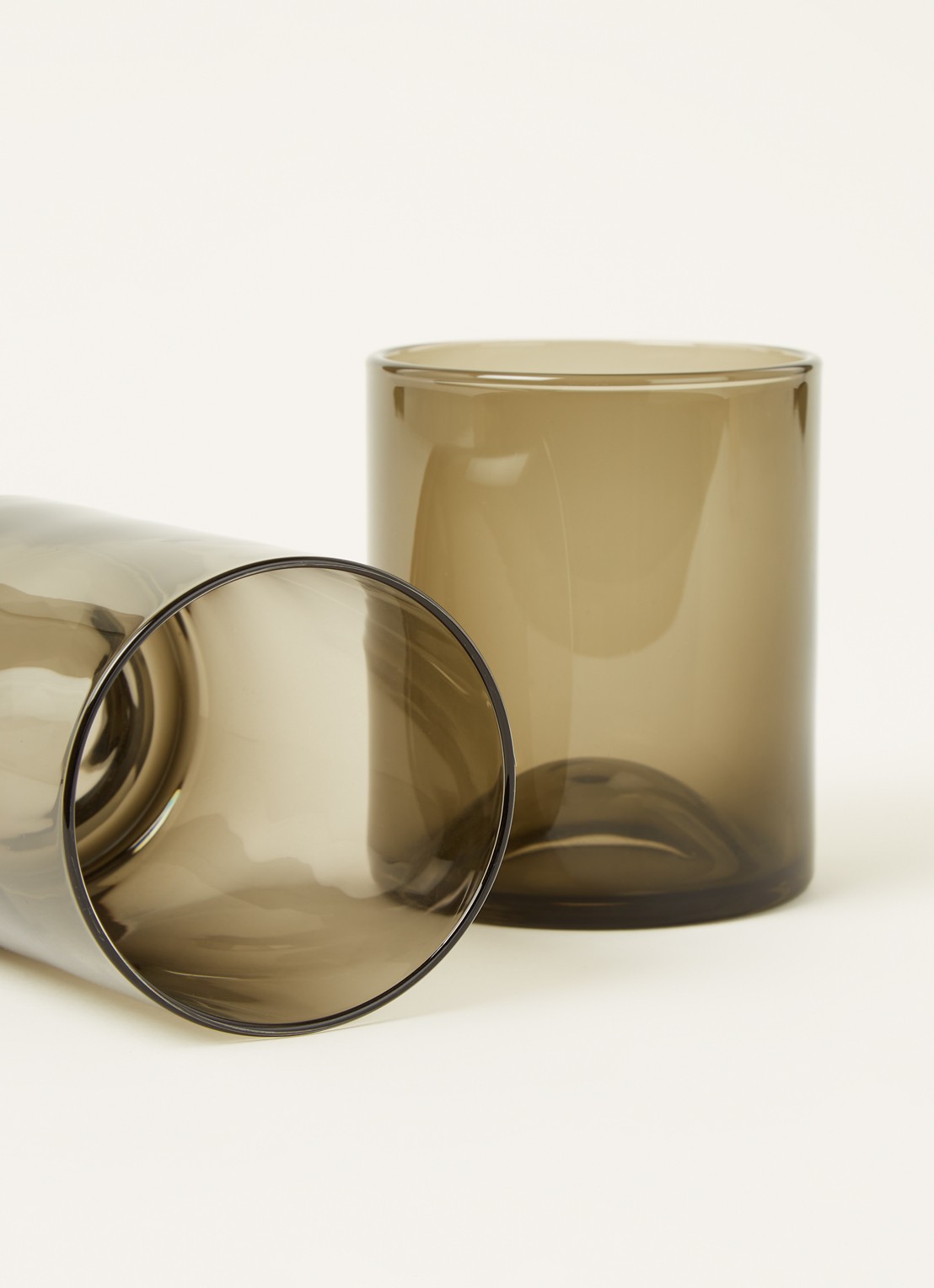 Blomus Tumbler drinkglas 30 cl set van 2 - detail grijs
