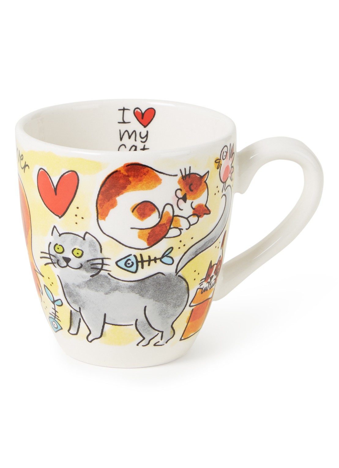 Blond Amsterdam Cat Lover kop 20 cl - voorkant 2 lichtgeel
