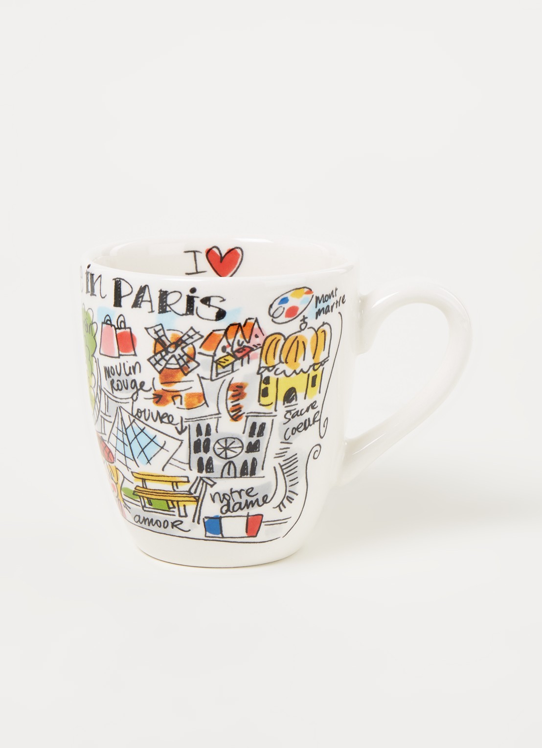 Blond Amsterdam City Paris kopje 20 cl - voorkant 3 gebroken wit