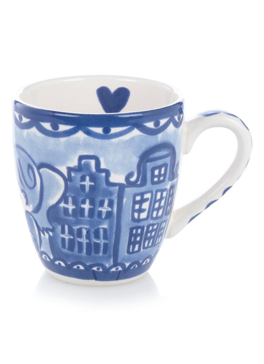 Blond Amsterdam Delfts Blond kopje 20 cl - voorkant donkerblauw