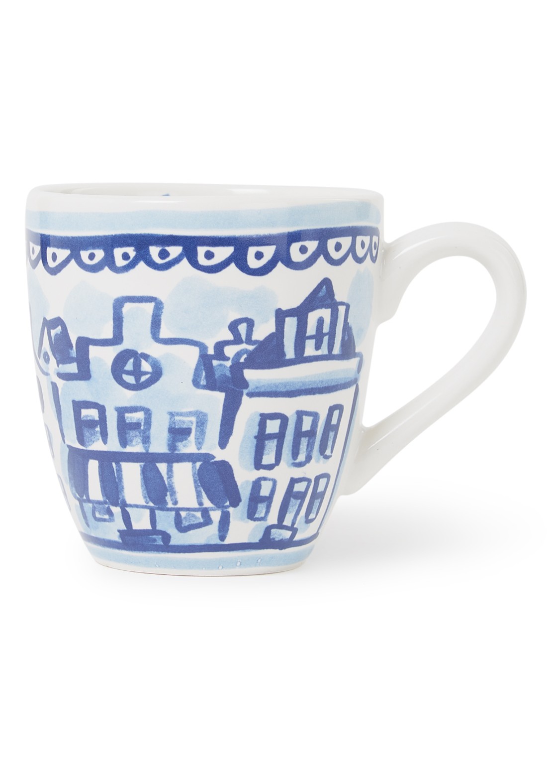 Blond Amsterdam Delfts Blond kopje 20 cl - voorkant 2 royalblauw