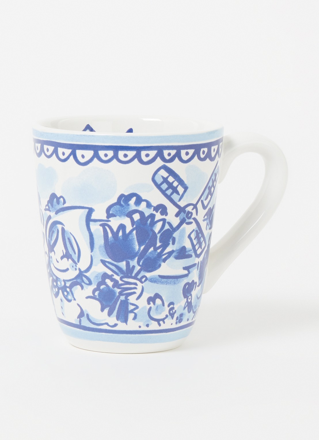 Blond Amsterdam Delfts Blond Molen mok 35 cl - voorkant 3 blauw