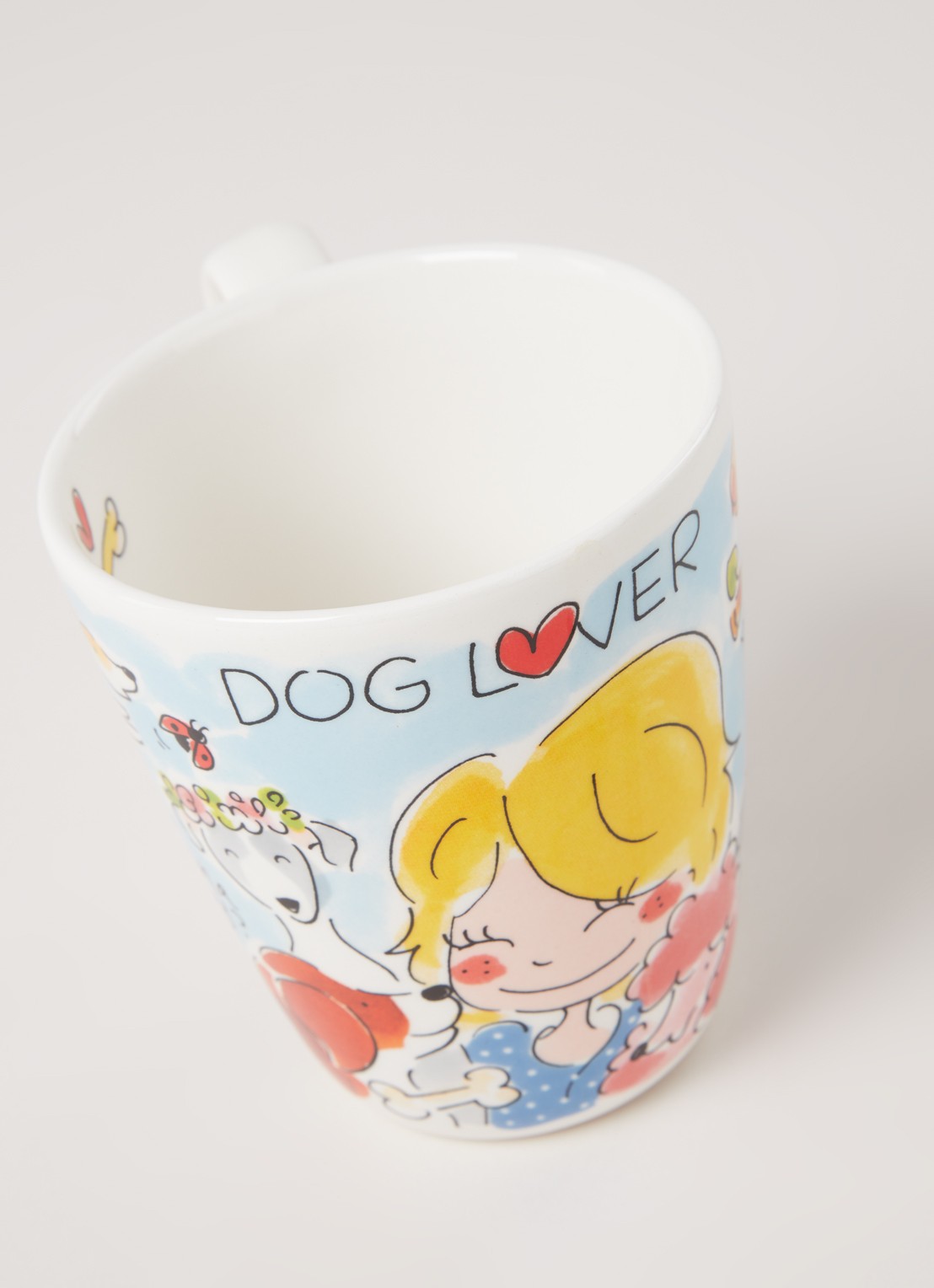 Blond Amsterdam Dog Lover mok 35 cl - detail 3 lichtblauw