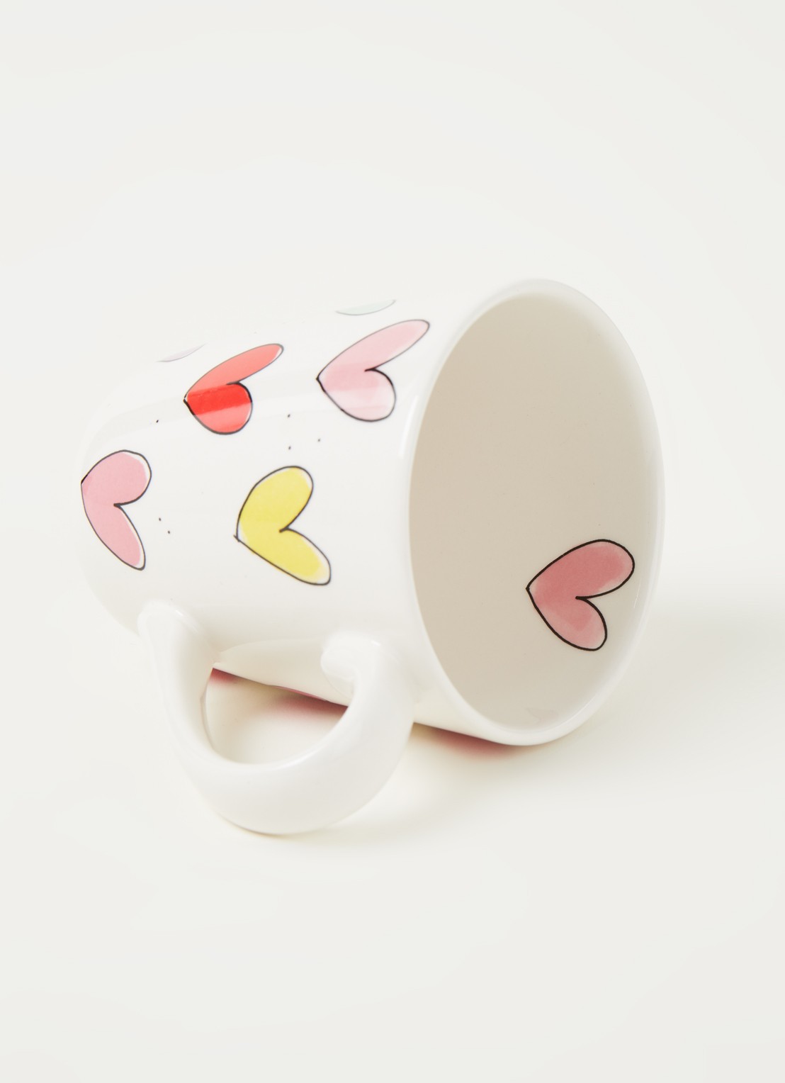 Blond Amsterdam Hearts mok 35 cl - detail 3 wit