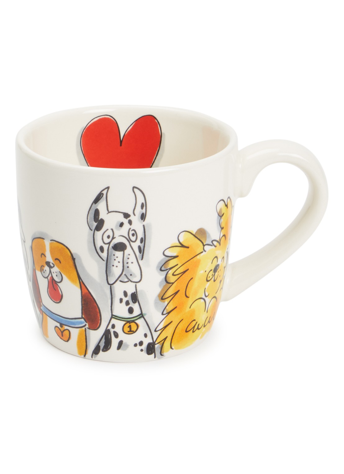 Blond Amsterdam Hond mok 50 cl - voorkant wit