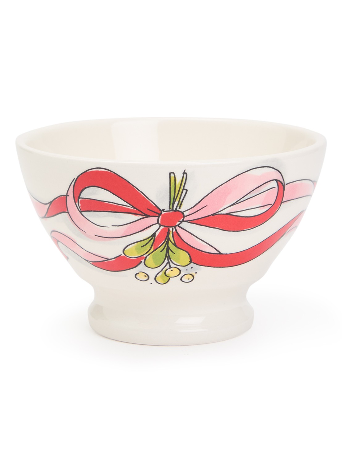 Blond Amsterdam Kerst kom 13 cm  - voorkant multicolor