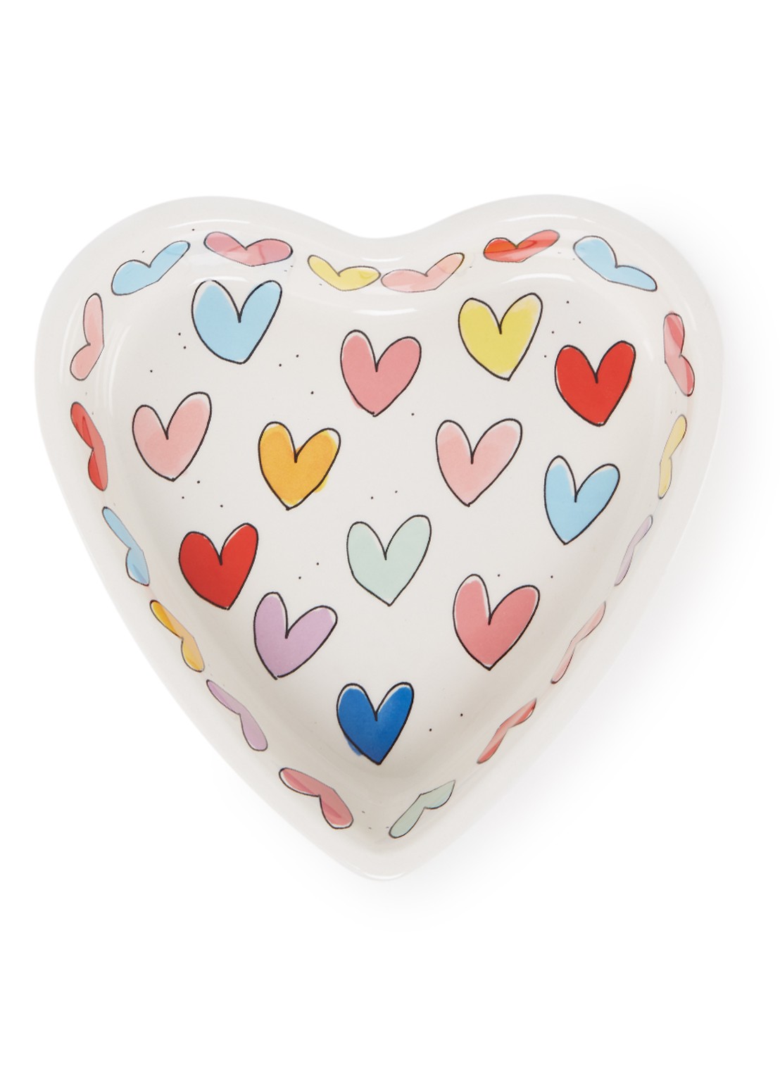 Blond Amsterdam Love schaal 20 cm - voorkant multicolor