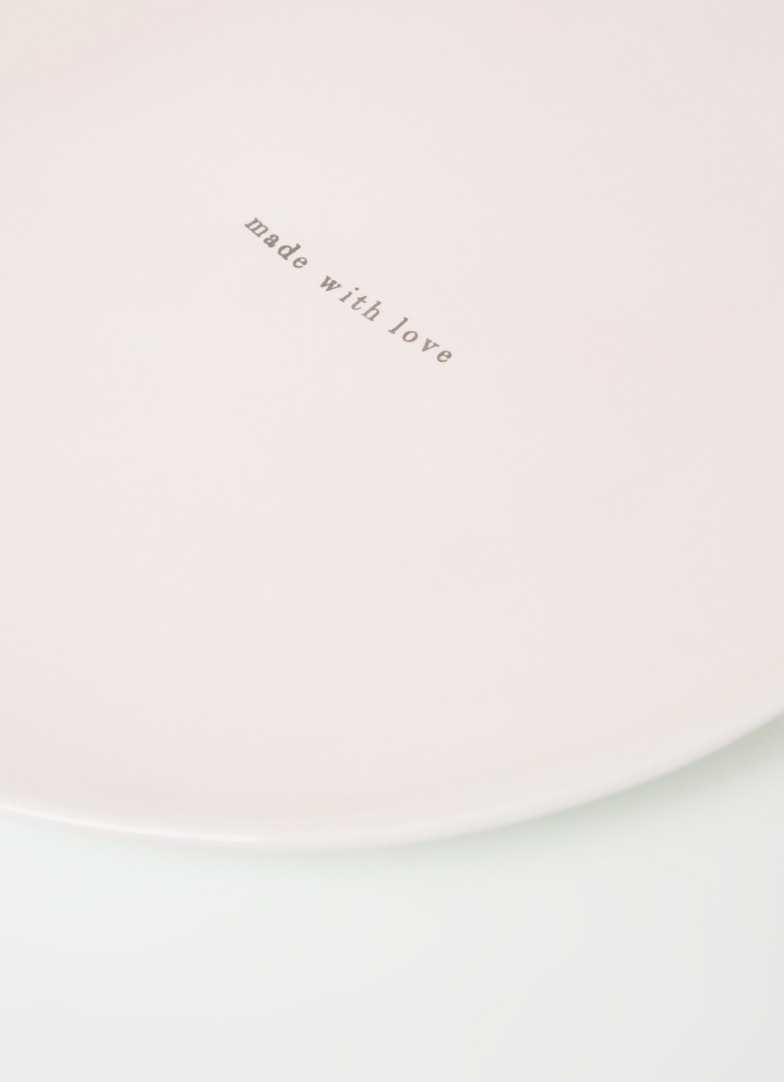 Blond Amsterdam Made With Love ontbijtbord 22 cm - detail lichtroze