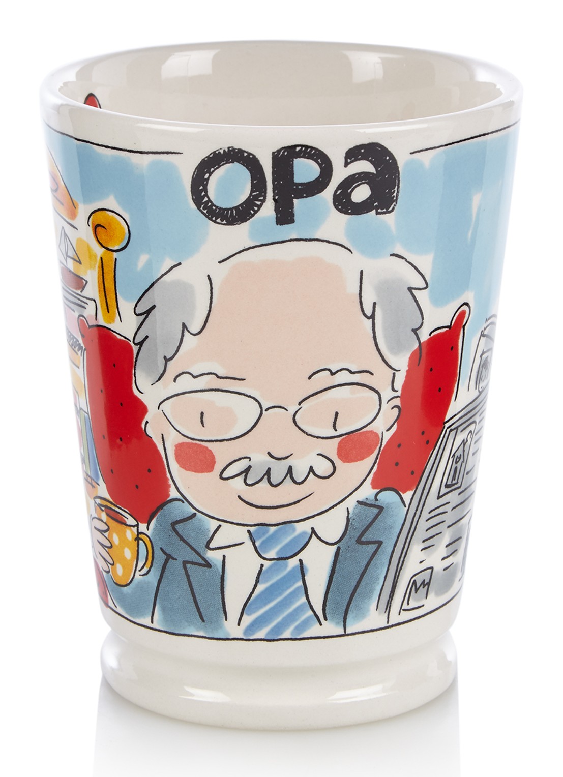 Blond Amsterdam Specials Opa mok 50 cl - detail 2 lichtblauw