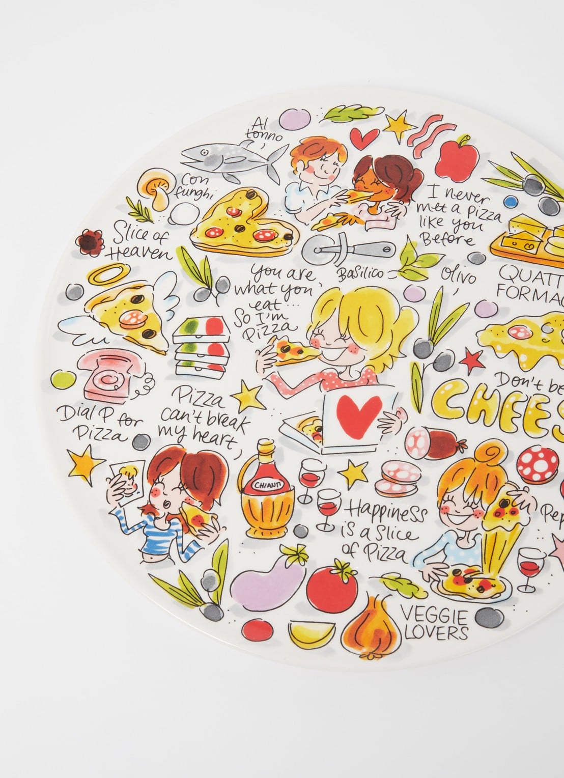 Blond Amsterdam Specials pizzabord 31 cm - detail 3 gebroken wit