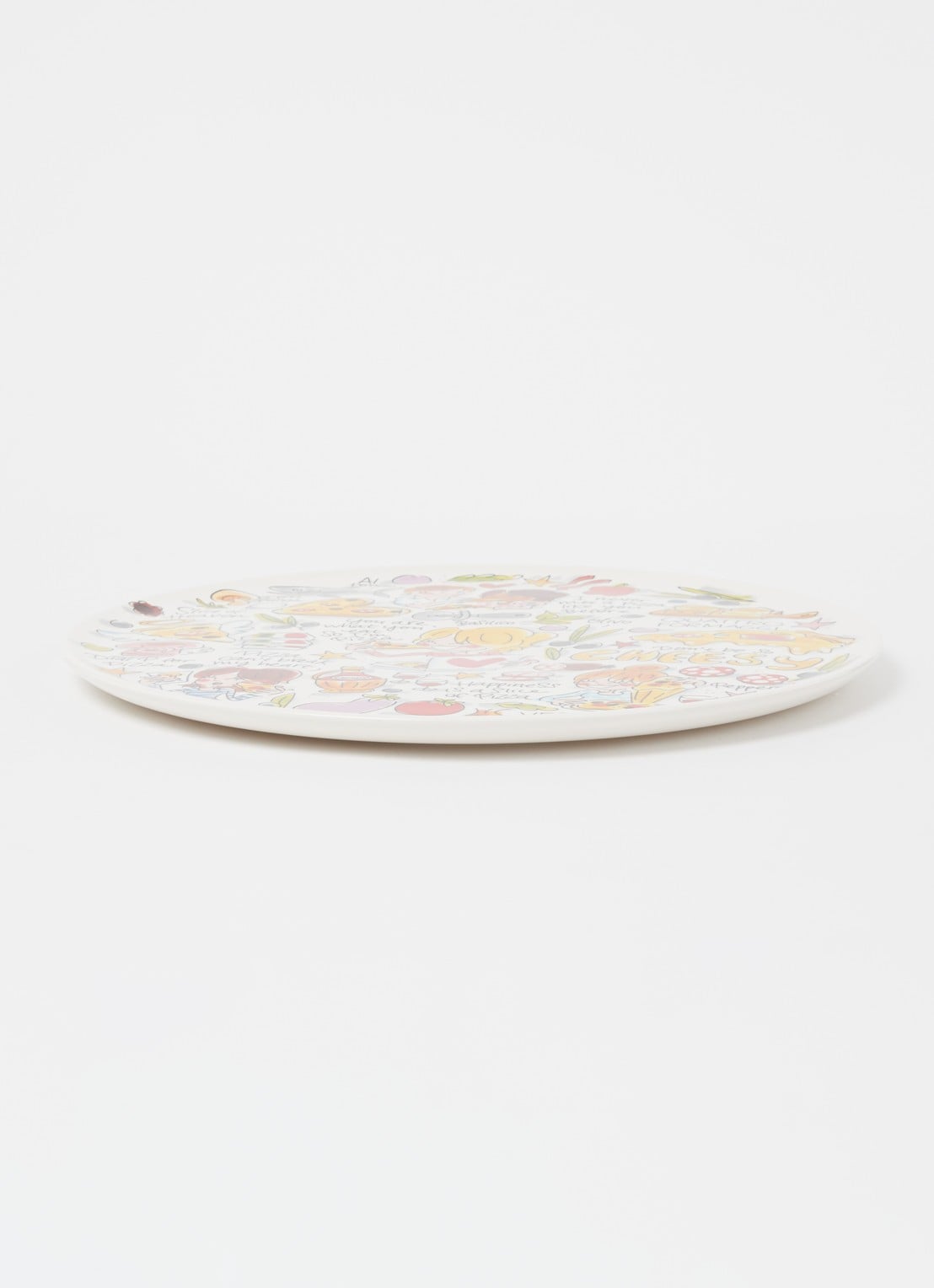 Blond Amsterdam Specials pizzabord 31 cm - voorkant 2 gebroken wit