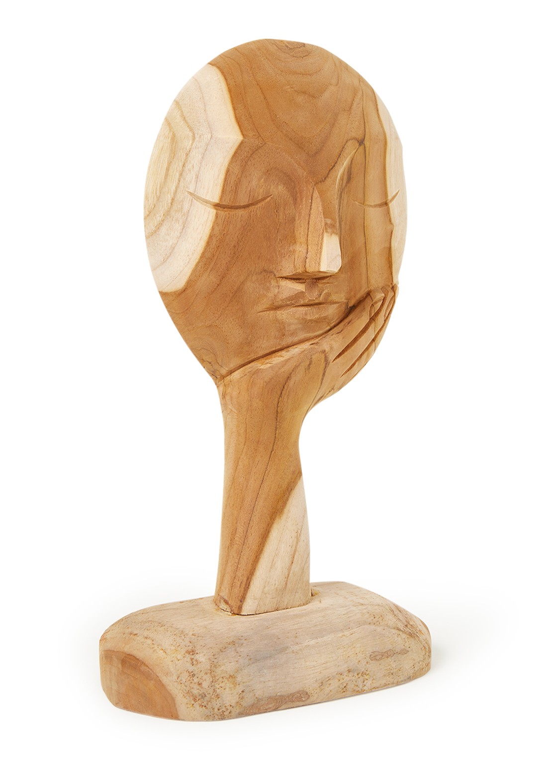 Bloomingville Cacia ornament 35 cm - voorkant 6 lichtbruin