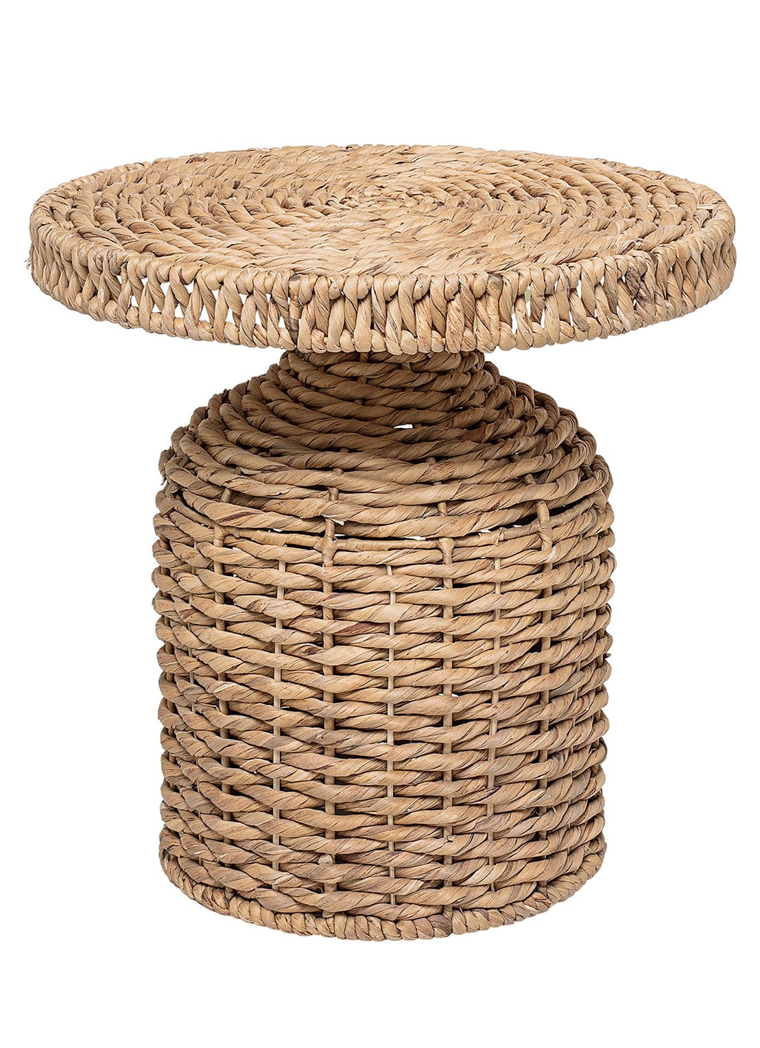 Bloomingville Camo bijzettafel 46 x 46 cm - voorkant beige