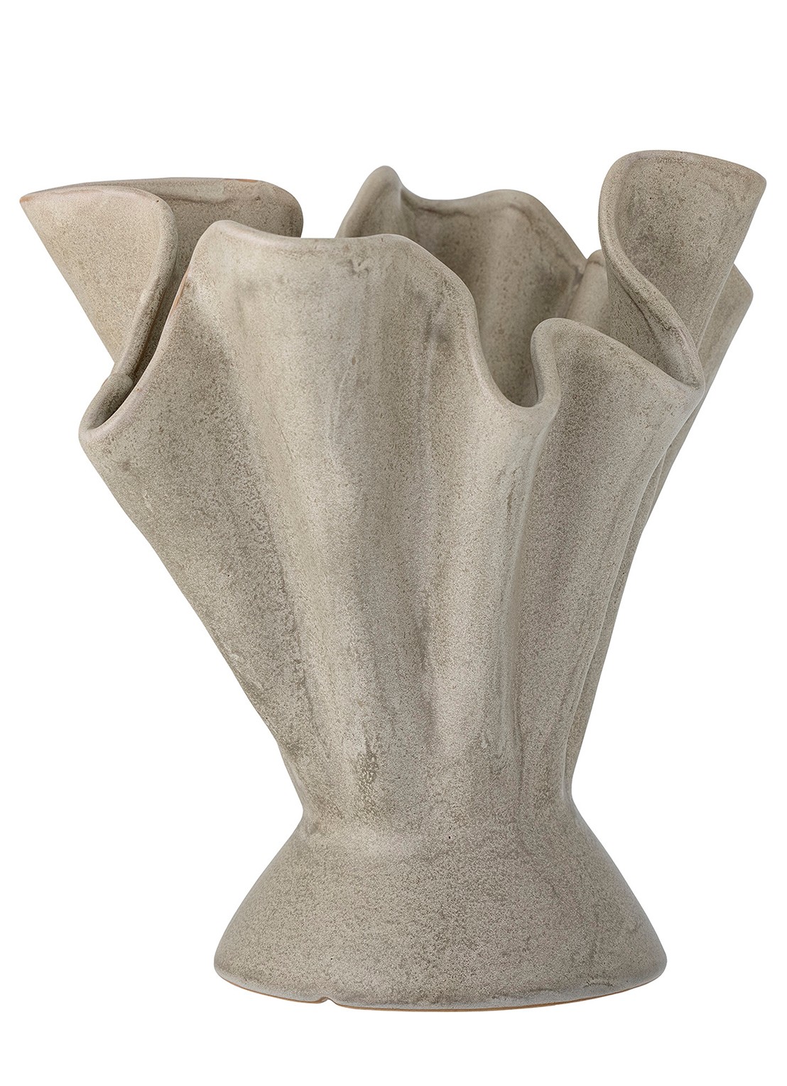 Bloomingville Plier vaas 30,5 cm - detail 3 beige