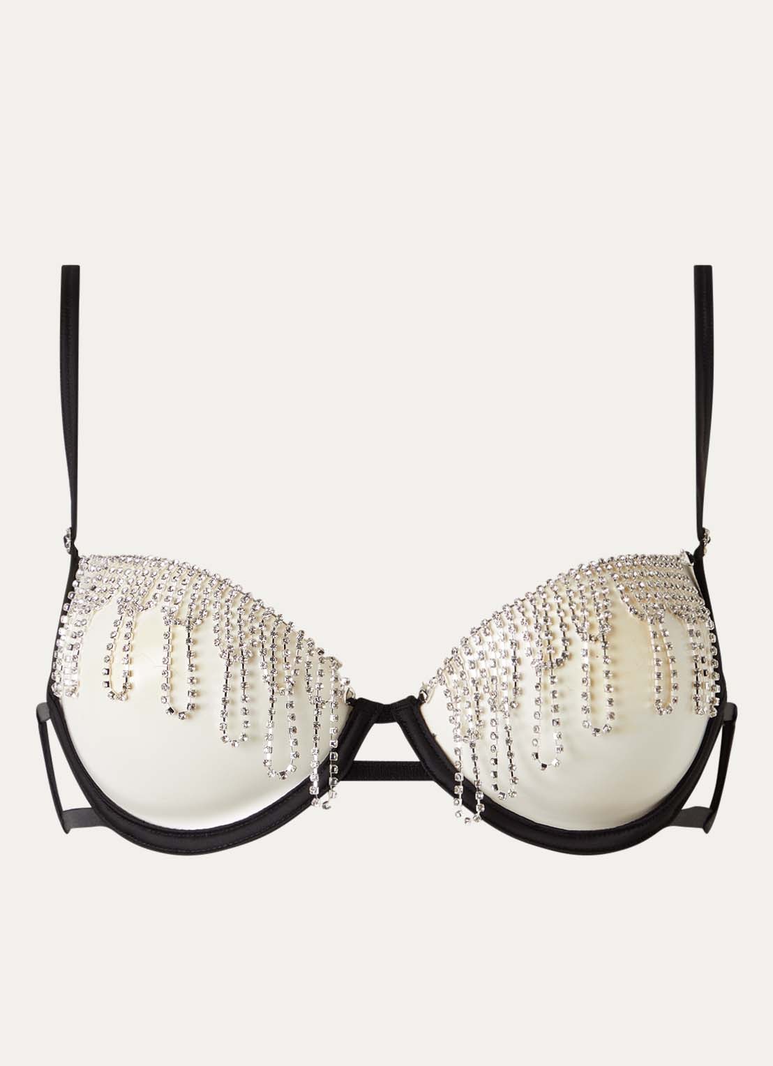 Bluebella Estelle beugel bh met strass - voorkant 2 zwart