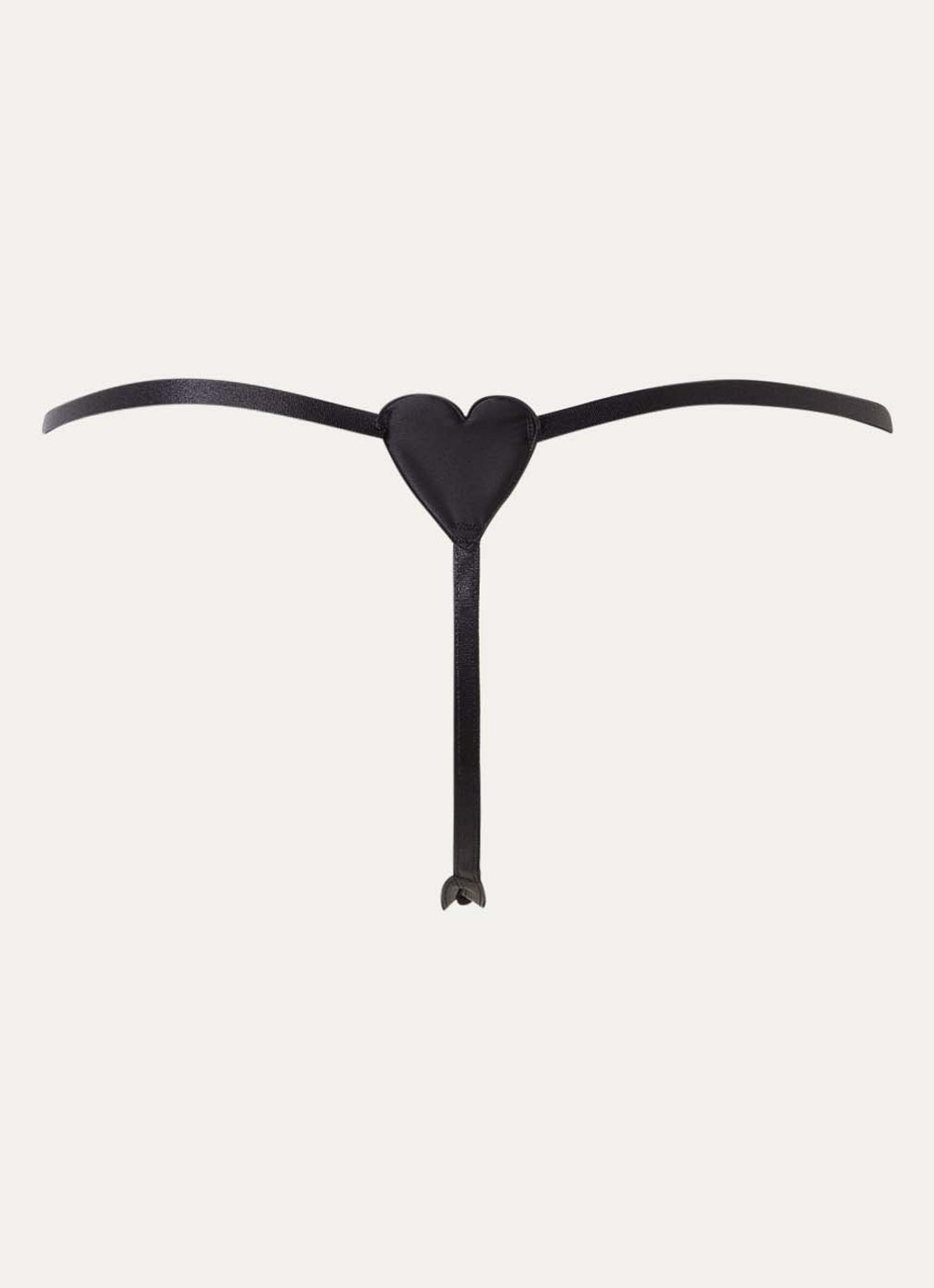 Bluebella Gia string met satijn - achterkant zwart