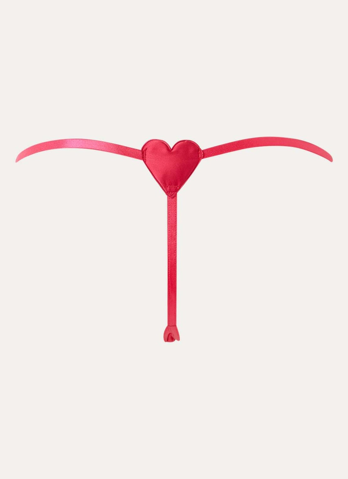 Bluebella Gia string met satijn - achterkant 2 fuchsia