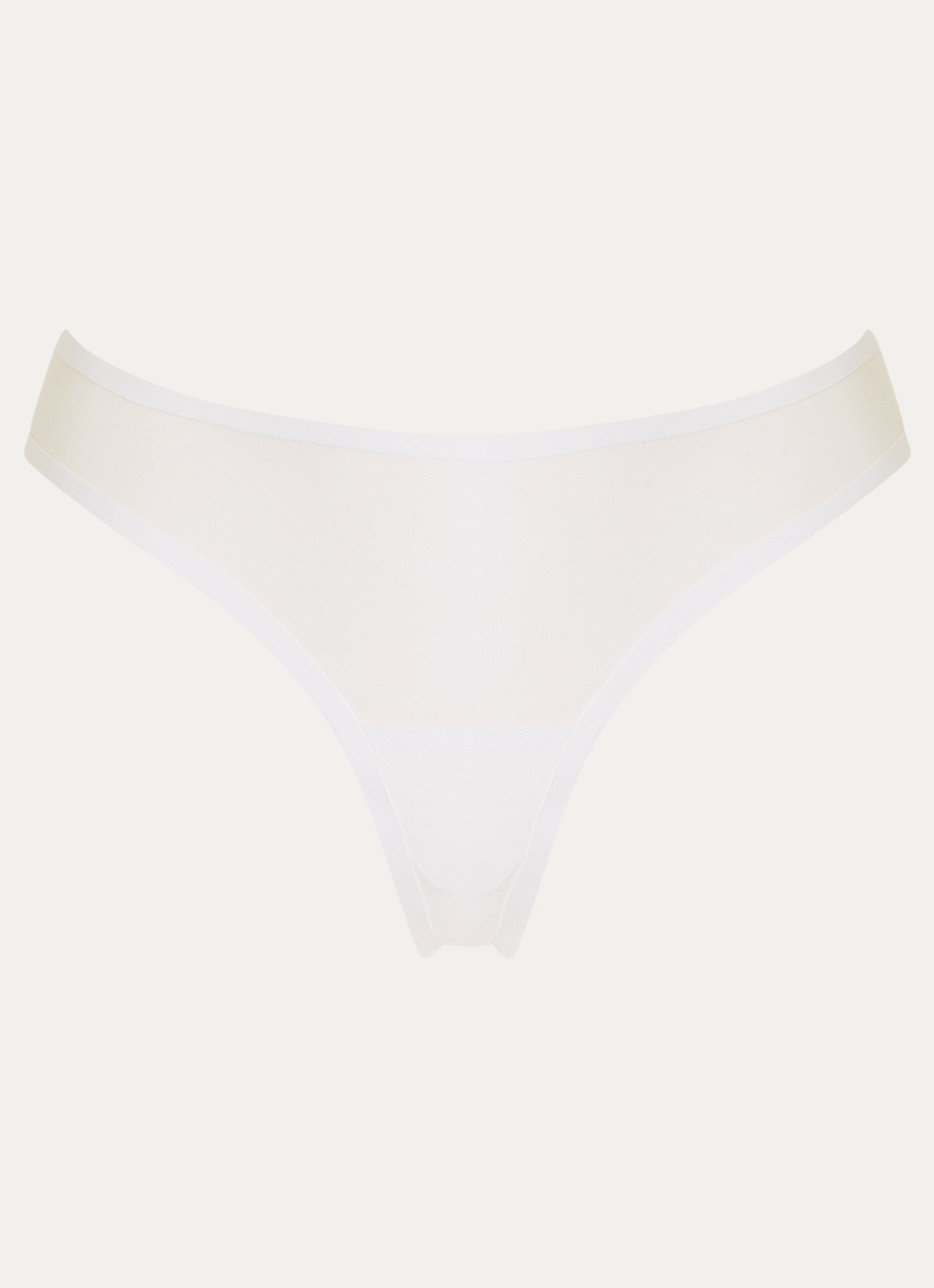 Bluebella Naomi string van mesh - voorkant 3 wit