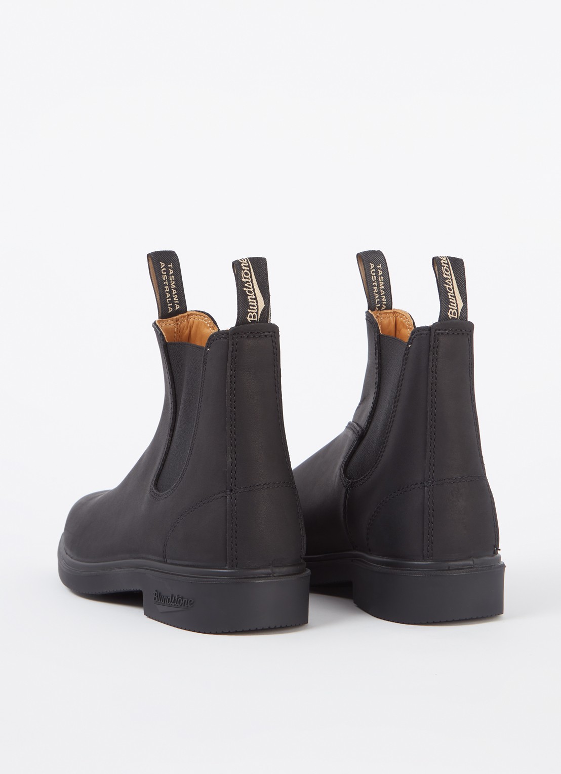 Blundstone 068 chelsea boot van leer - achterkant 4 zwart