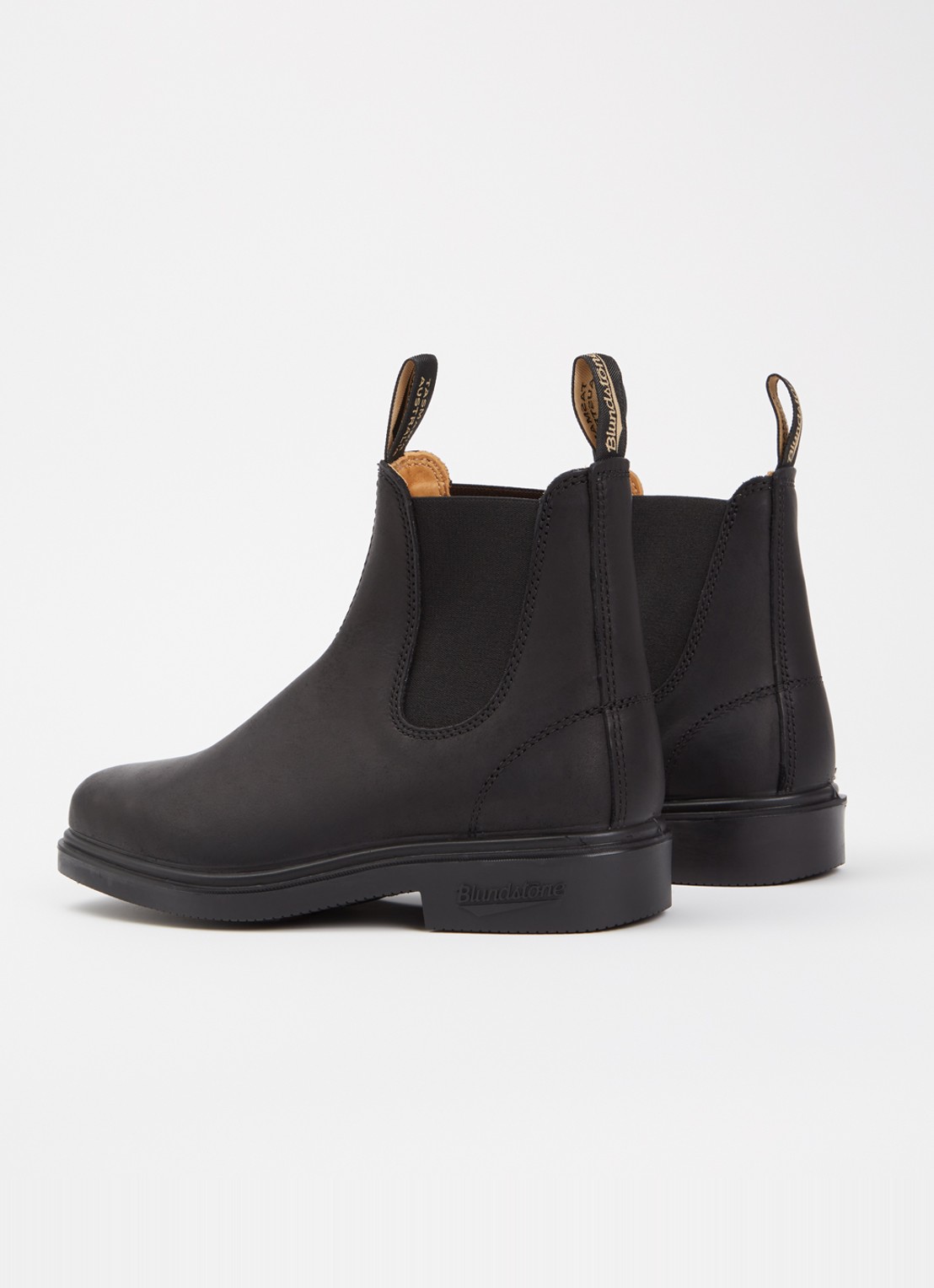 Blundstone 068 chelsea boot van leer  - achterkant zwart