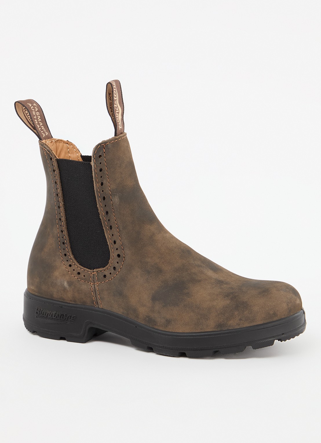 Blundstone 1351 chelsea boot van leer - voorkant 3 lichtbruin