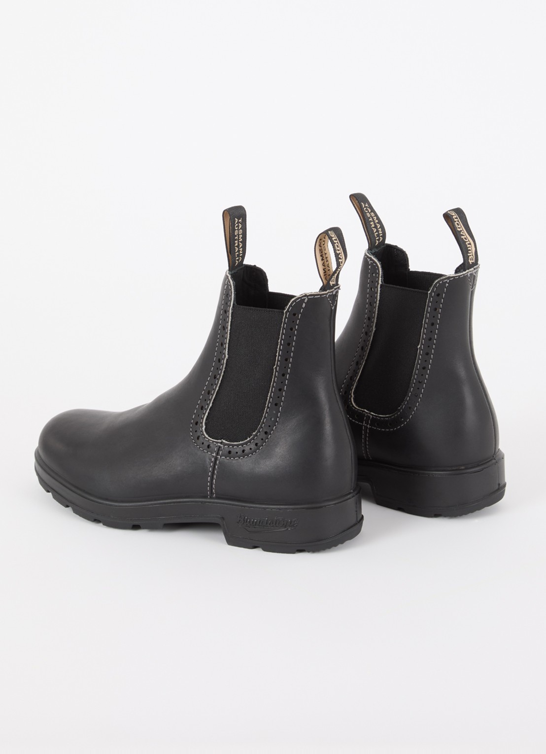 Blundstone 1448 chelsea boot van leer - achterkant 4 zwart