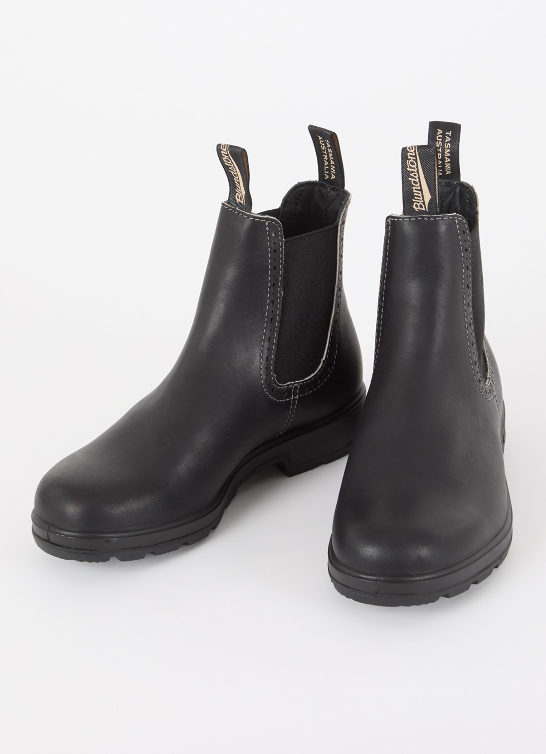 Blundstone 1448 chelsea boot van leer - detail 7 zwart