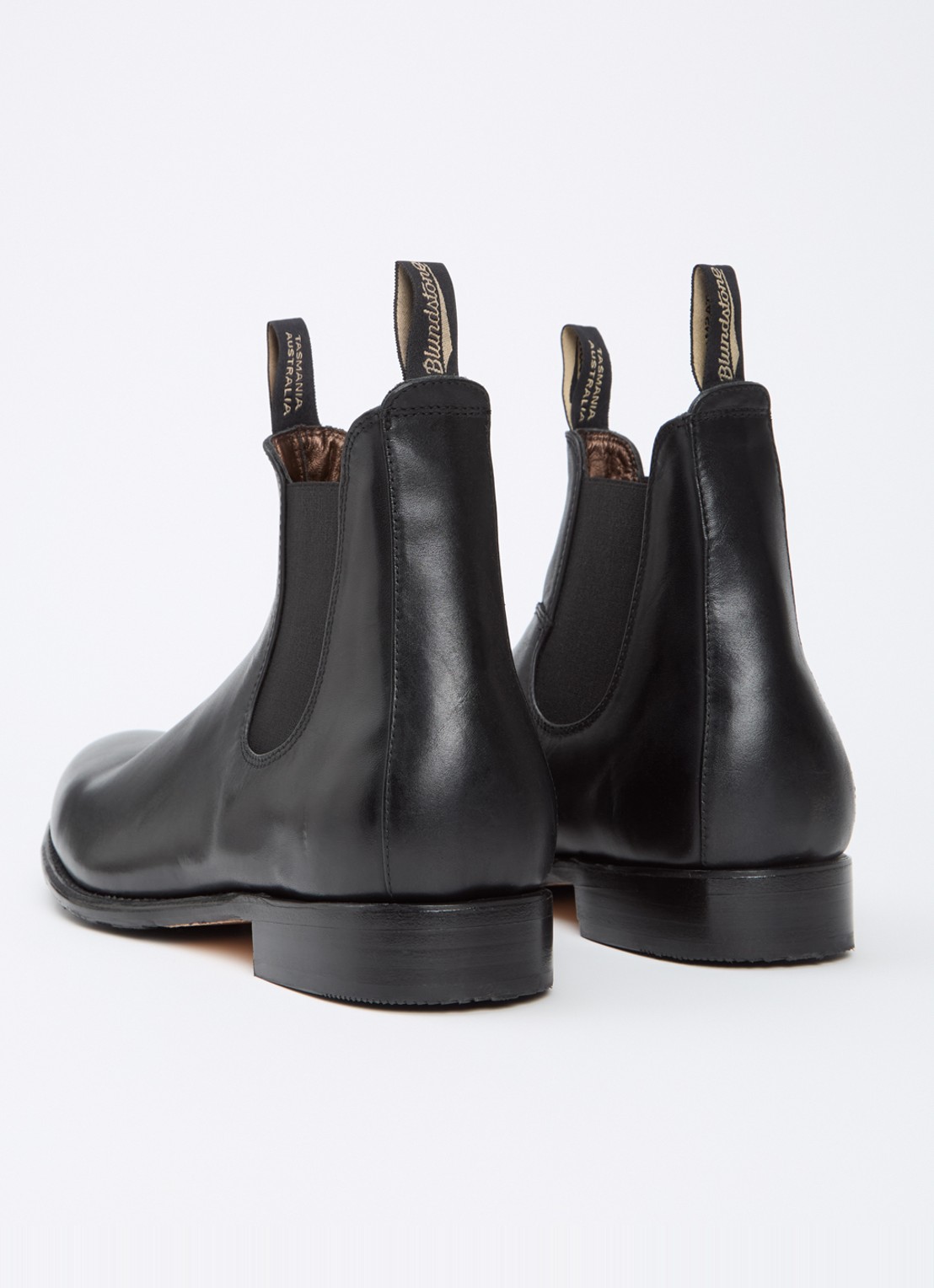 Blundstone 152 chelsea boot van leer - achterkant 4 zwart