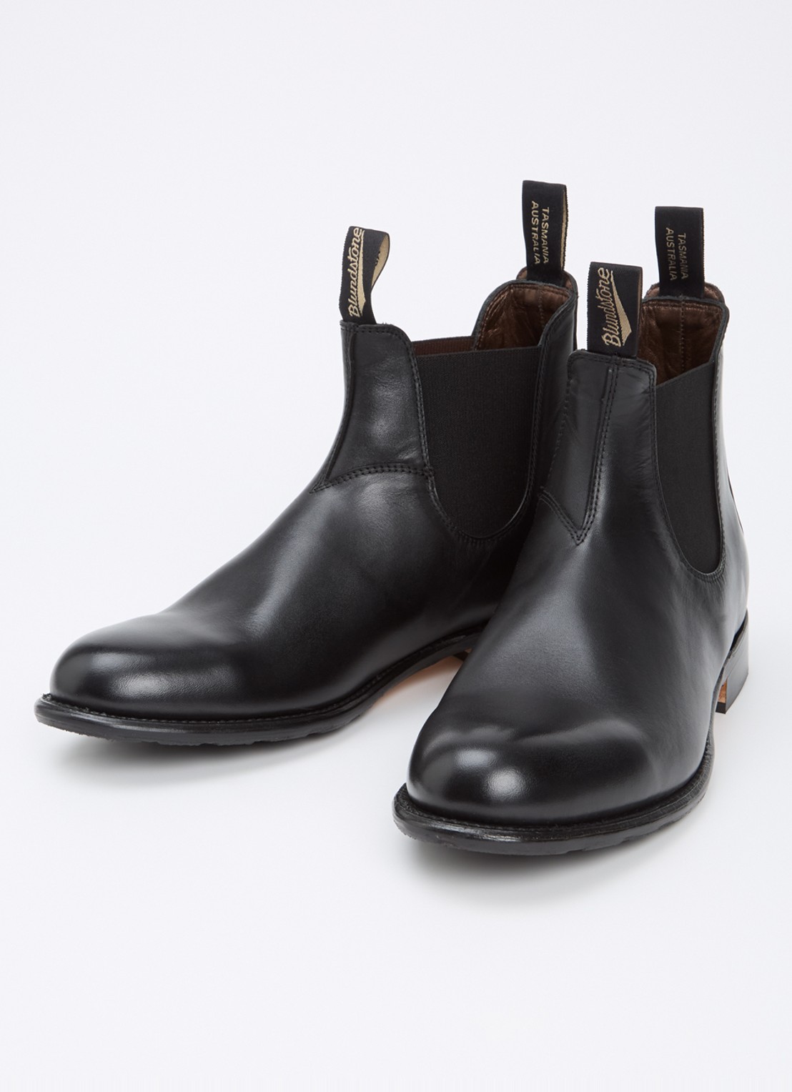 Blundstone 152 chelsea boot van leer - detail 2 zwart