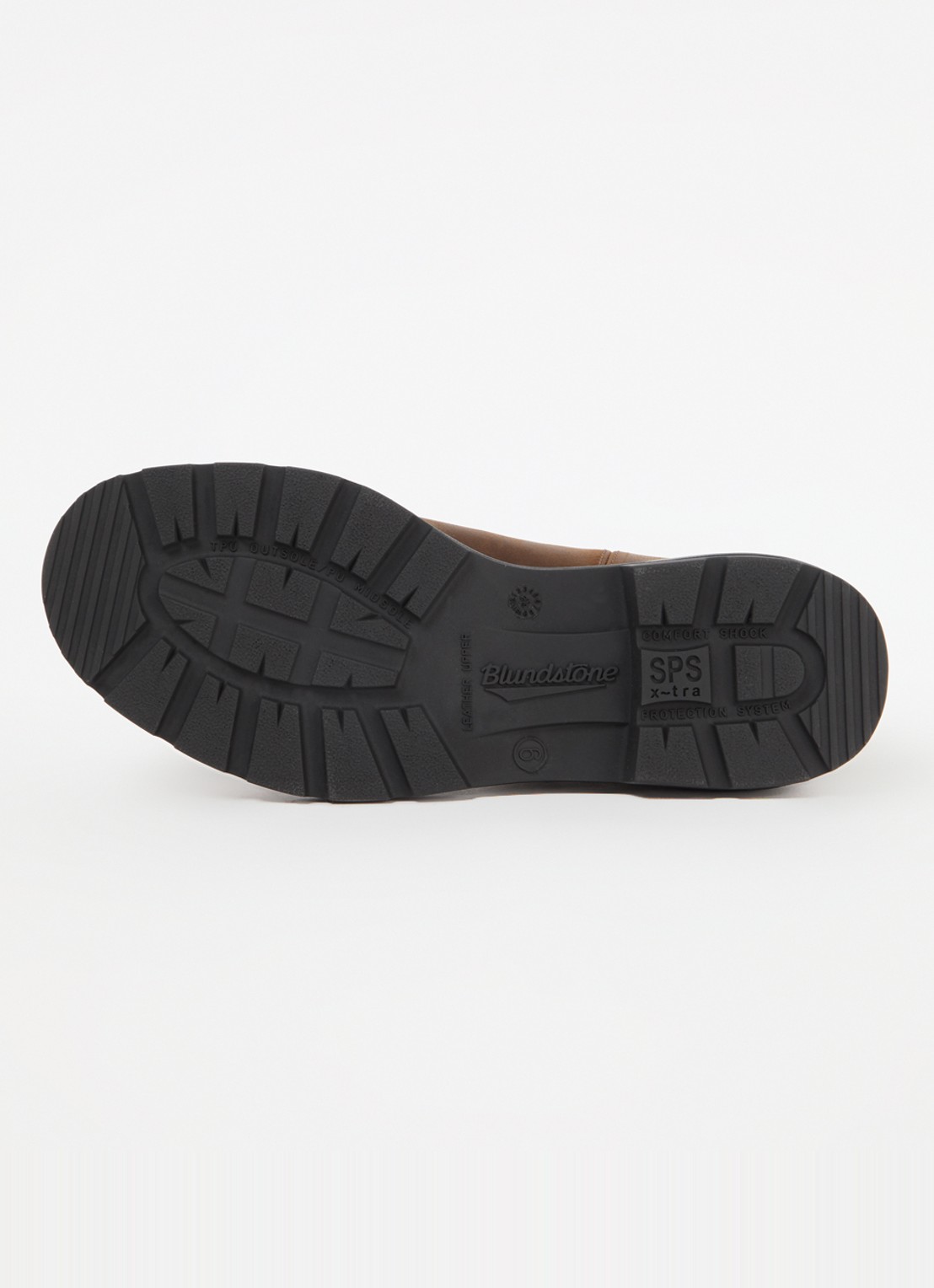 Blundstone 1609 chelsea boot van leer - detail 2 bruin