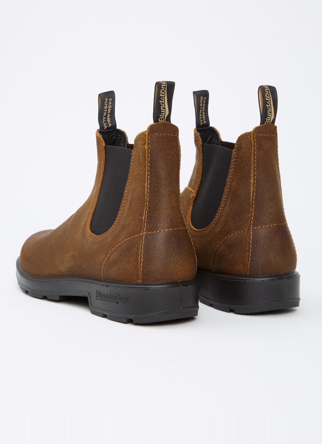 Blundstone 1911 chelsea boot van suède - achterkant 2 bruin