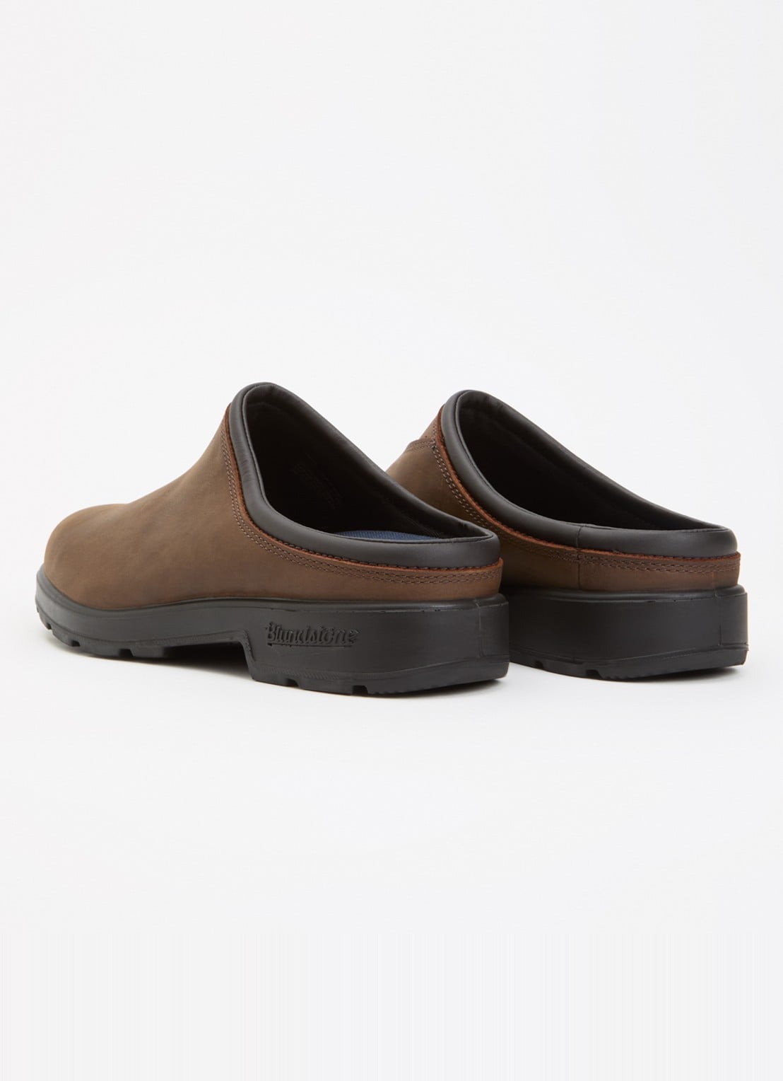 Blundstone 2421 muiltje van leer - achterkant bruin