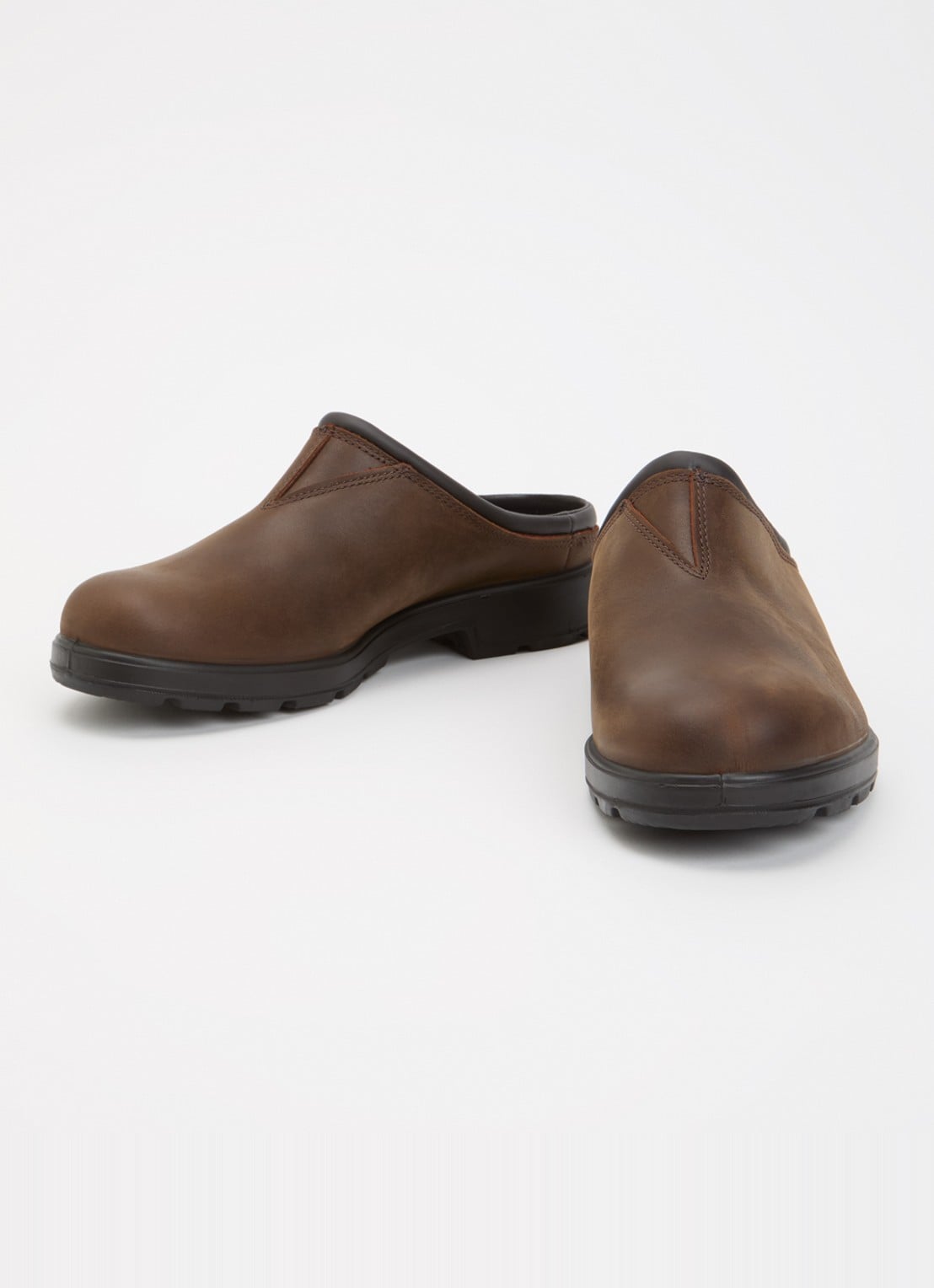 Blundstone 2421 muiltje van leer - detail 2 bruin