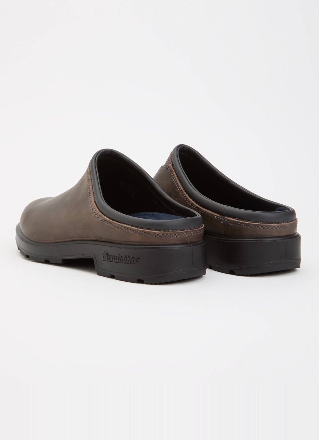 Blundstone 2422 muiltje van leer - achterkant 4 donkerbruin