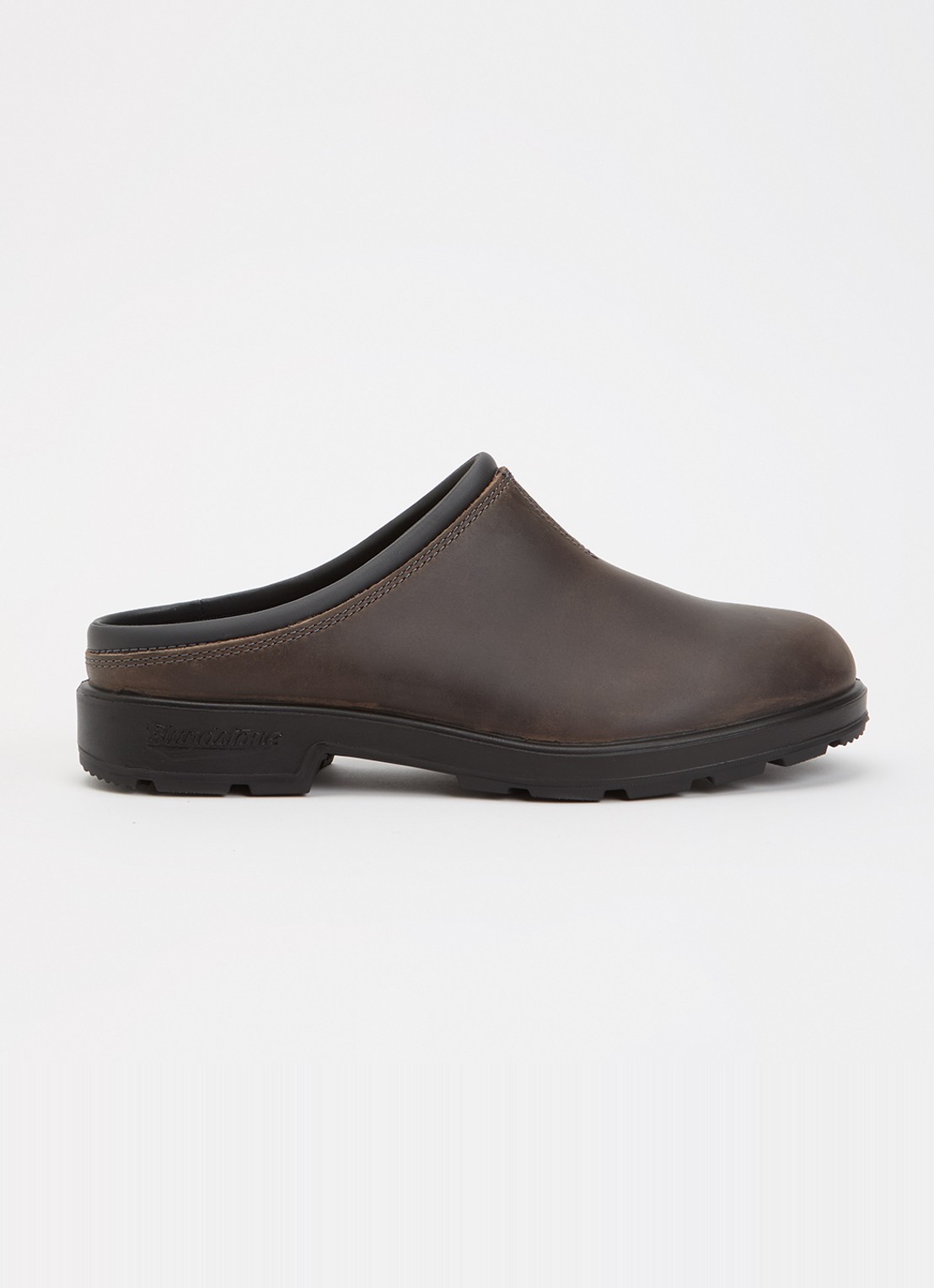 Blundstone 2422 muiltje van leer - voorkant 5 donkerbruin