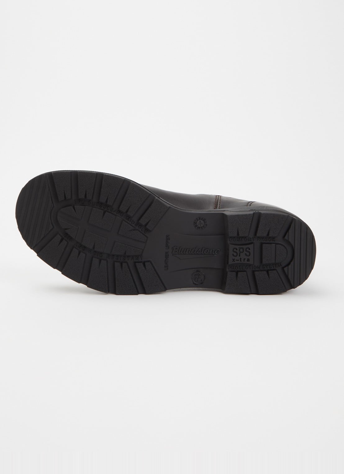 Blundstone 2440 chelsea boot van leer - detail 3 donkerbruin