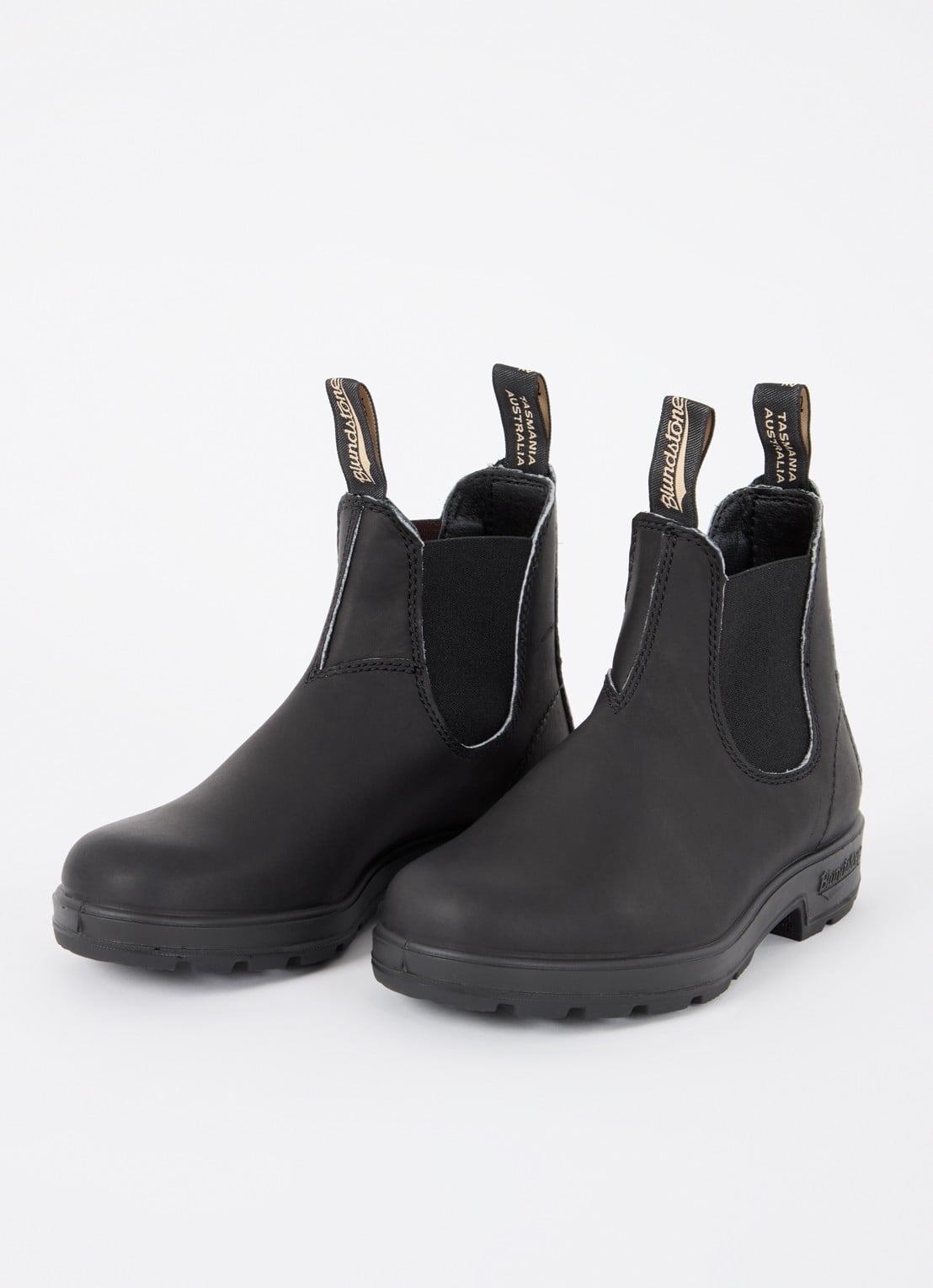 Blundstone 510 Original chelsea boot van nubuck - detail 2 zwart