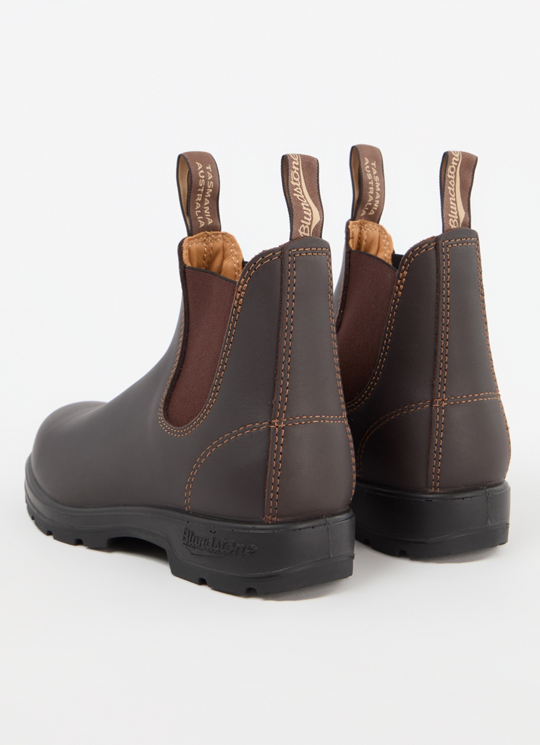Blundstone 550 chelsea boot van leer - achterkant 5 donkerbruin