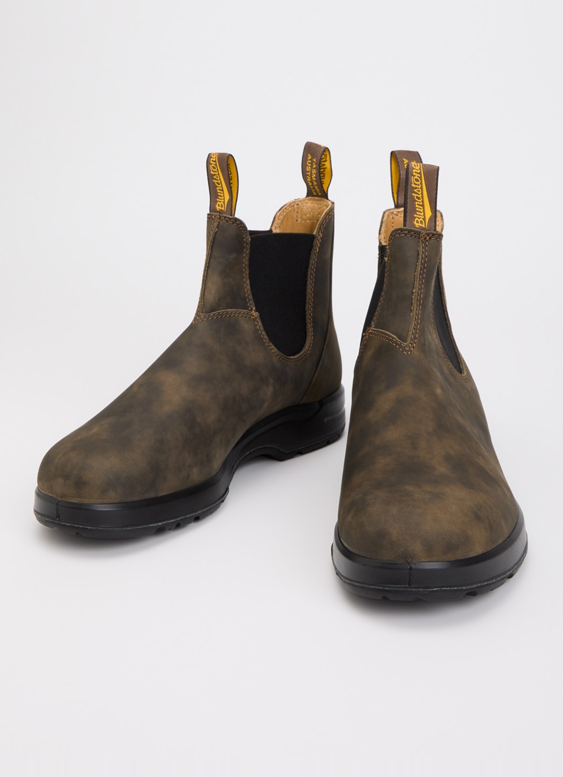 Blundstone Chelsea boot van leer - detail 3 bruin