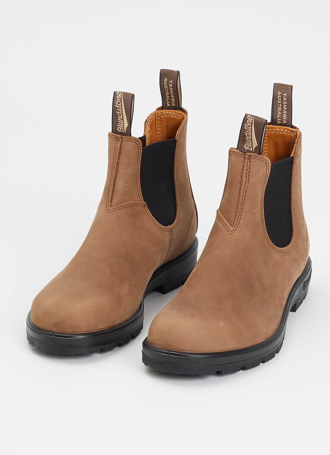 Blundstone Classic 2542 chelsea boot van nubuck - detail 3 taupe